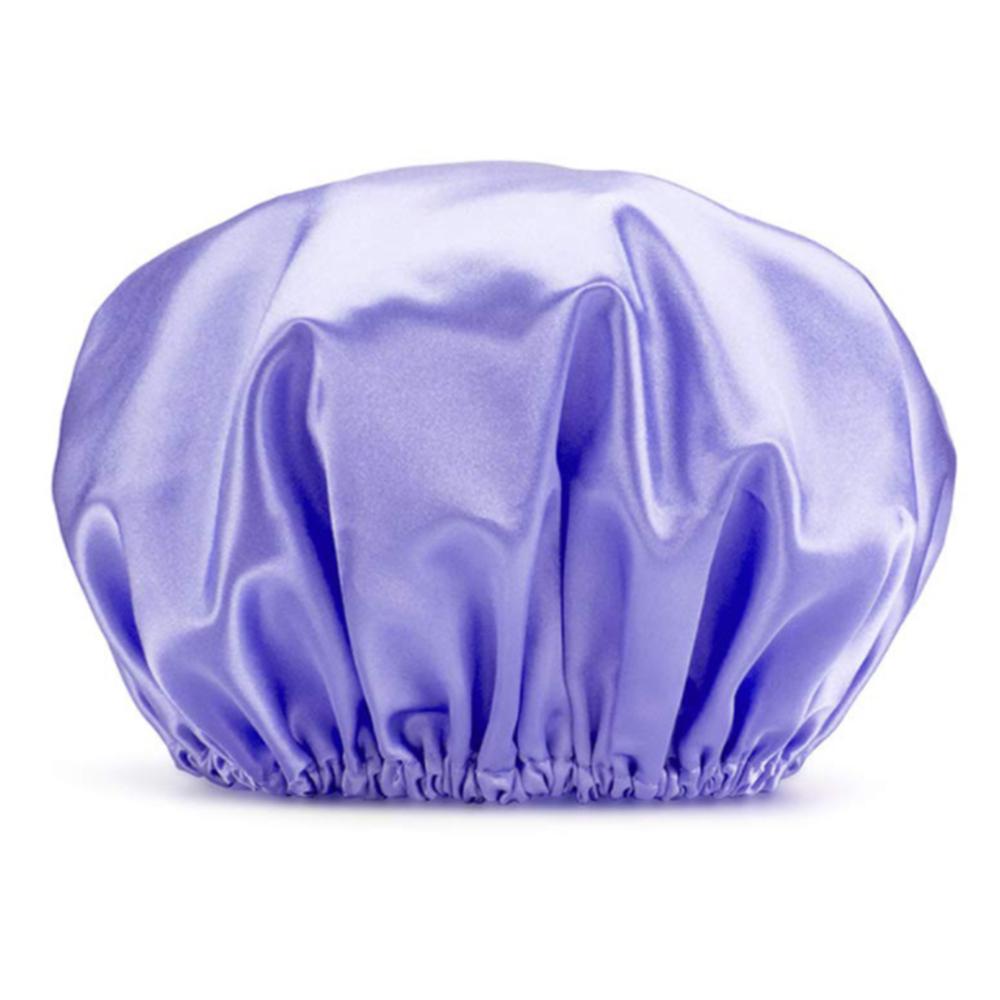 Bestbags Waterproof Bath Hat Bathroom Shower Hair Cover Women Supplies Shower Cap Adult Shower Bath Bathing Caps Bathroom Shower Caps