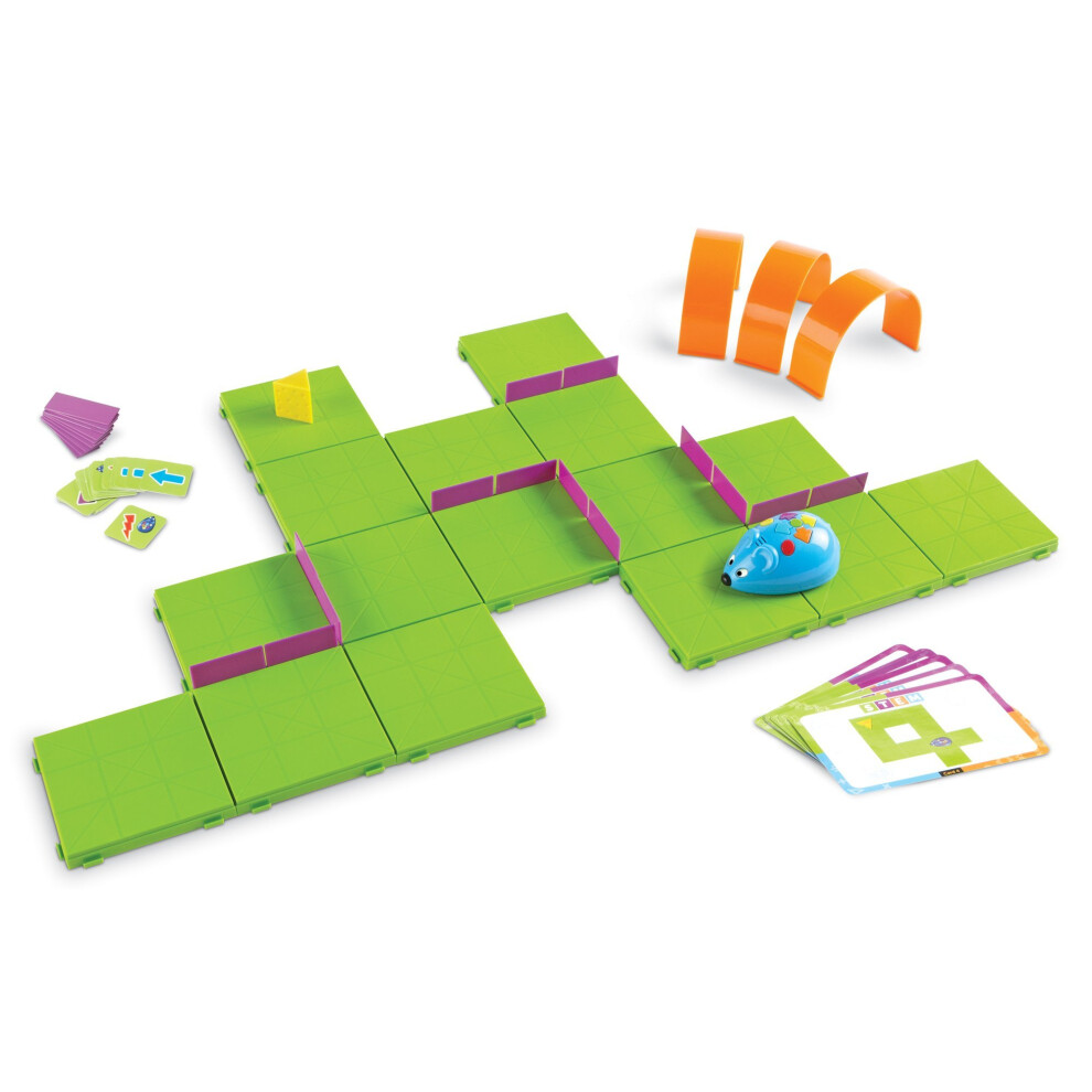 Learning Resources LER2831 STEM-Code & Go Robot Mouse Activity Set, Multicoloured, Good