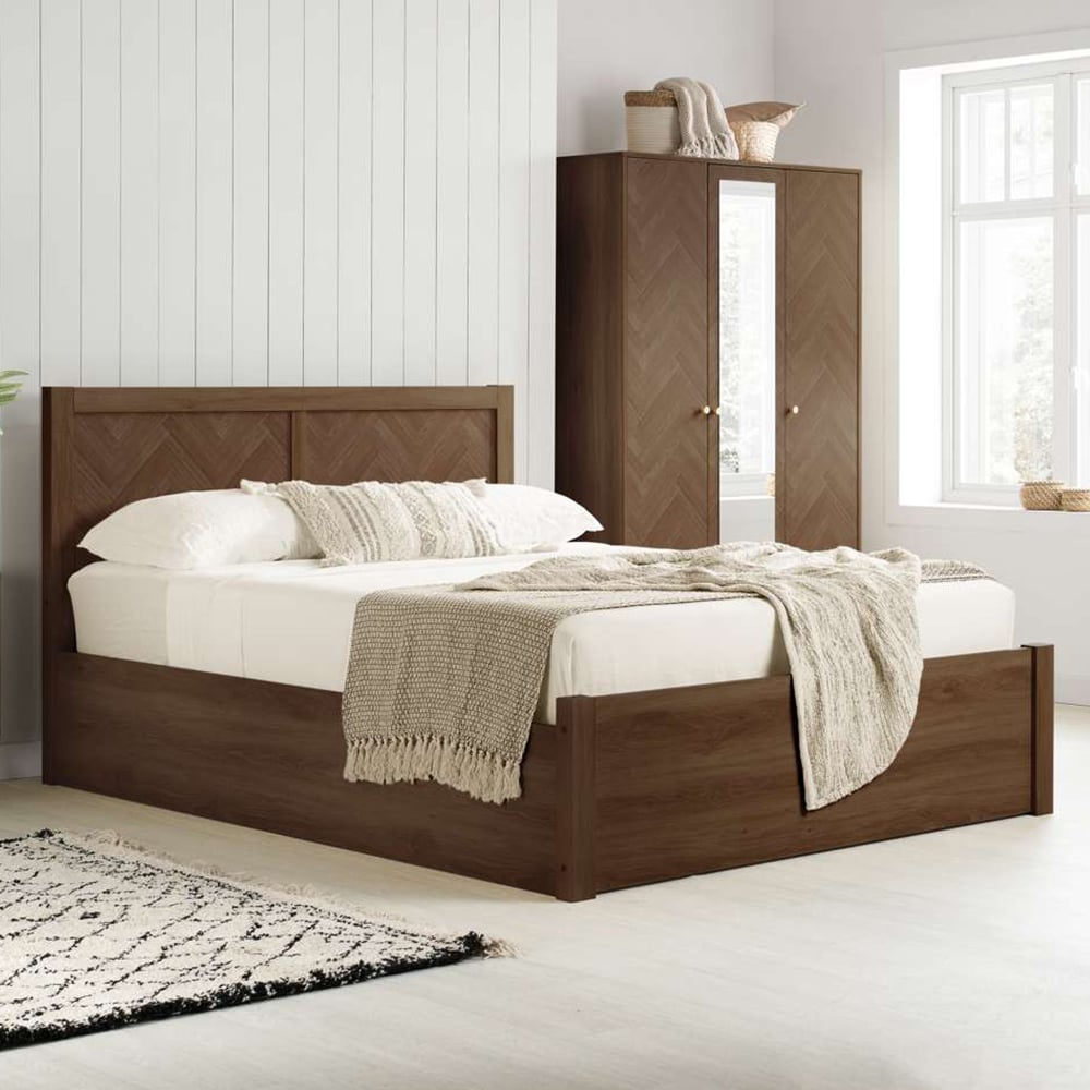 Birlea Herringford choice of Ottoman Beds - Brown