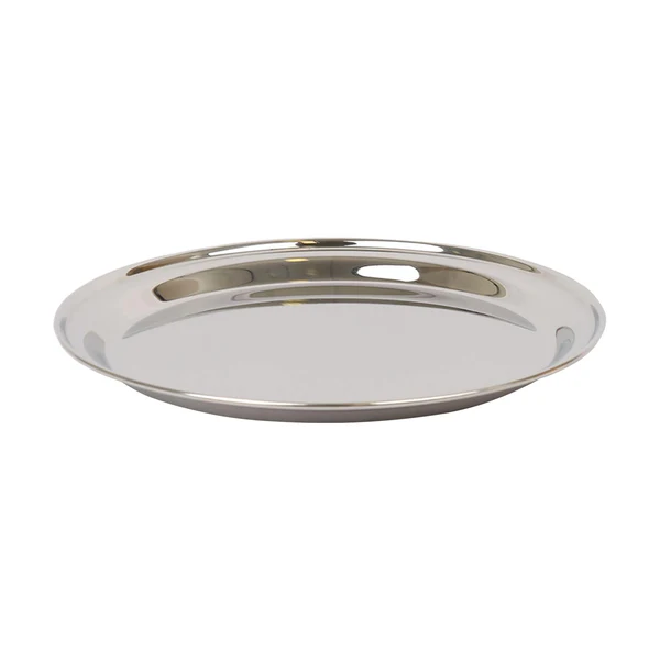 Argon Tableware 25.5cm Round Stainless Steel Serving Tray