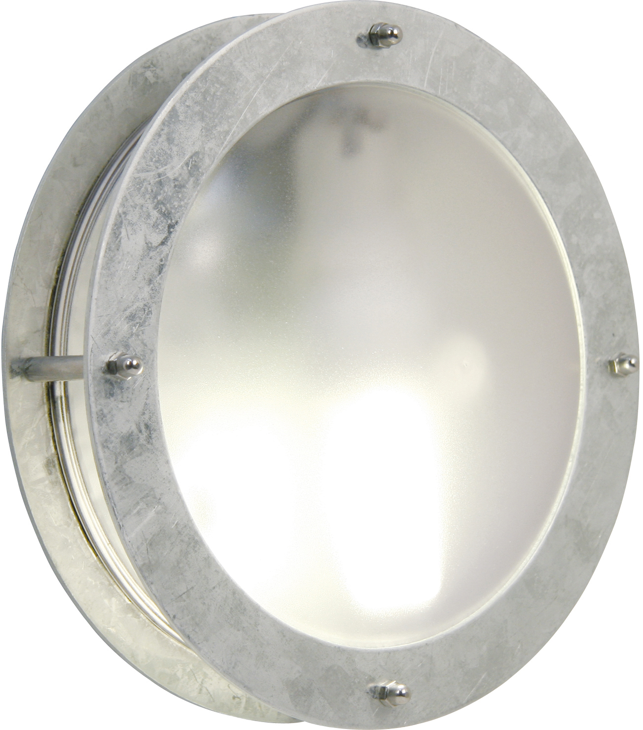 A By Amara - Galvanized Steel Malte Outdoor Wall Light