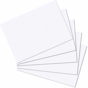 Herlitz 10621423 index card White 100 pc(s)