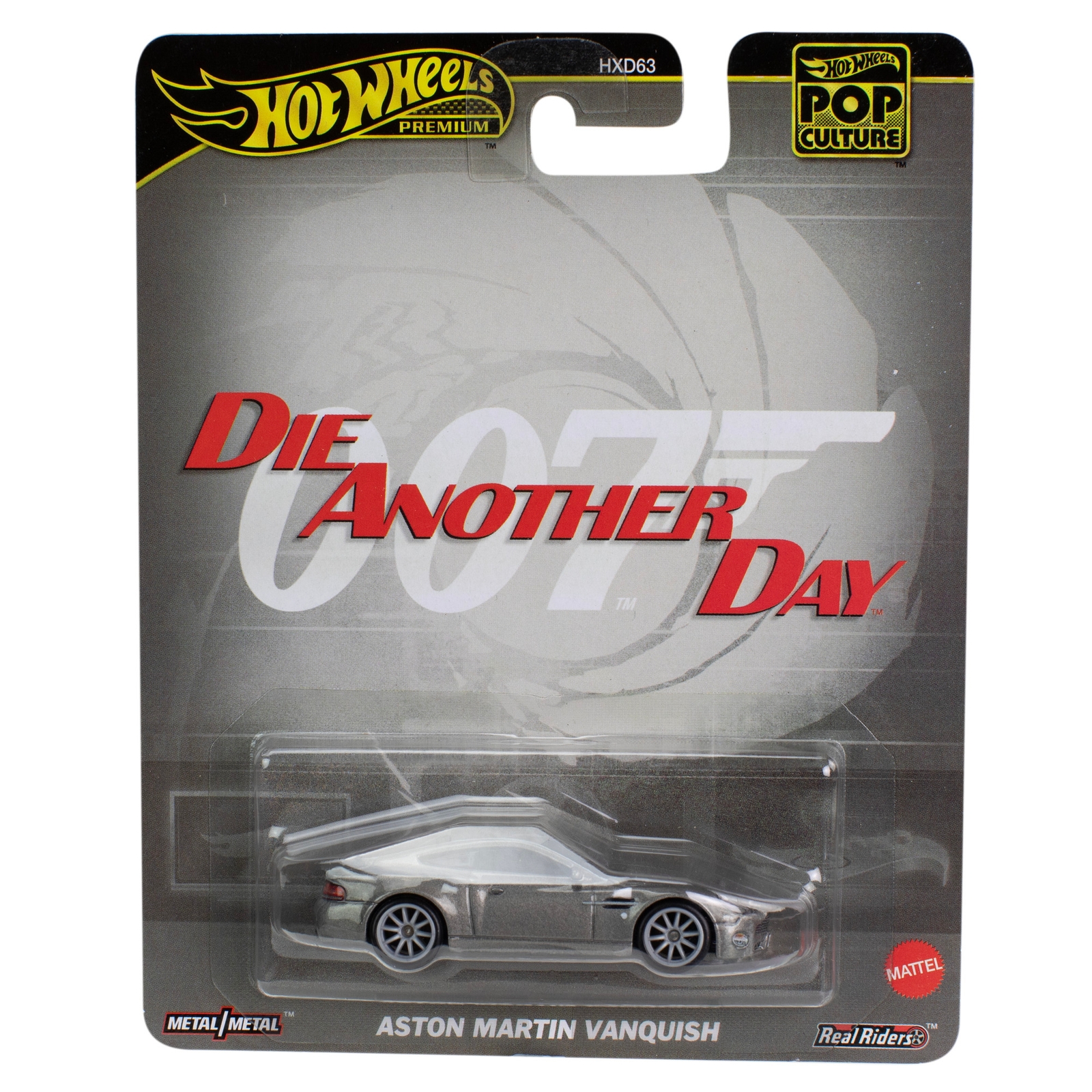 Mattel Hot Wheels Pop Culture Die Another Day 007 Aston Martin VanQuish