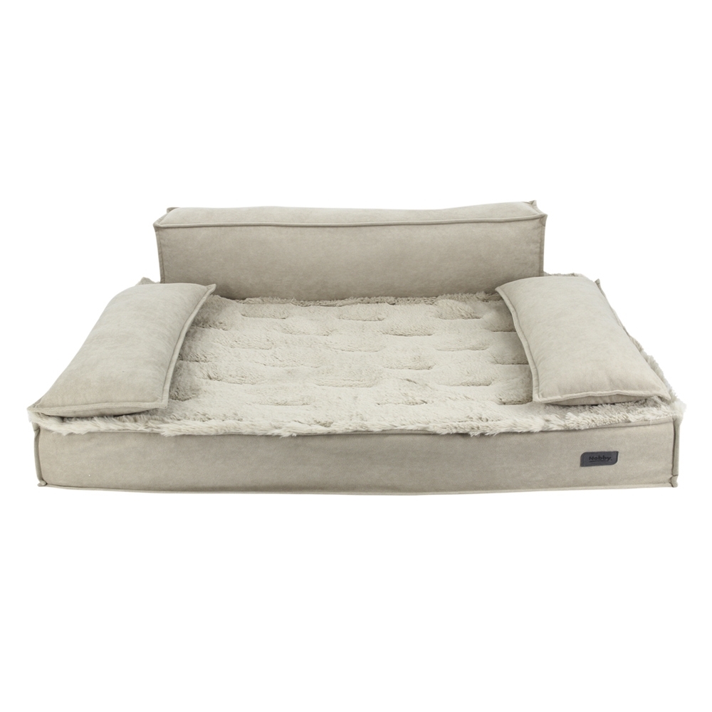 Nobby Nuka Bolster Cushion in Gray gray