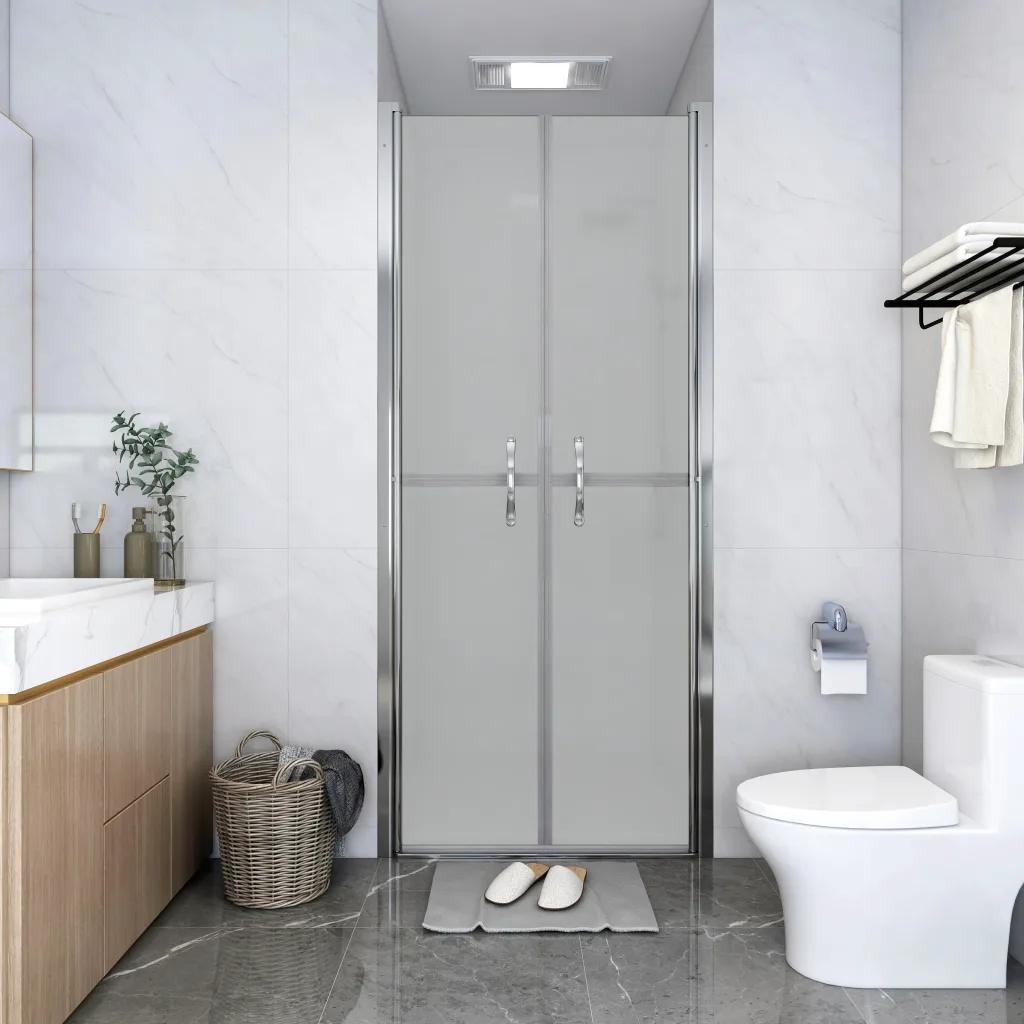 VidaXL Shower Door Frosted ESG 71x190 cm