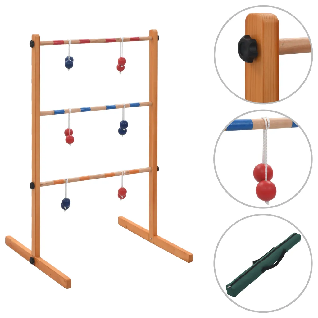 VidaXL Golf Spin Ladder Wood