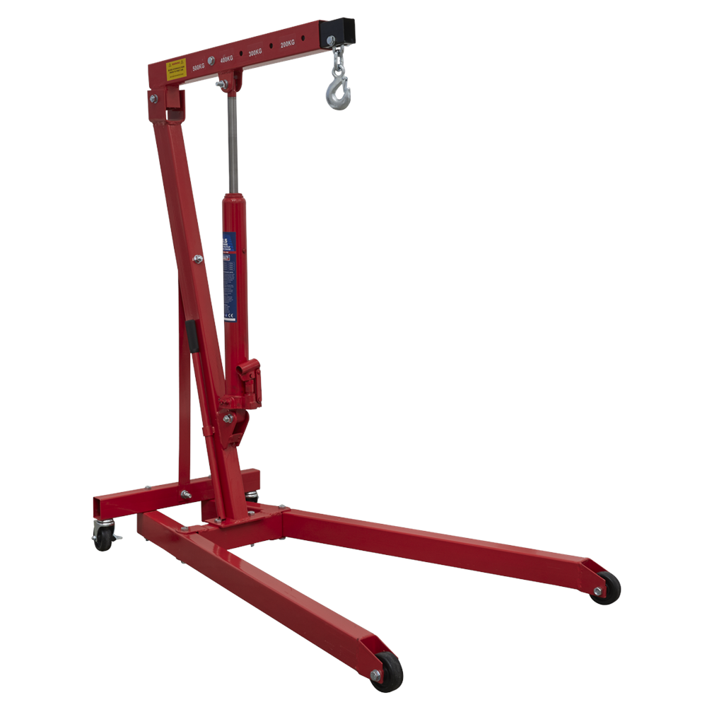 Sealey Low Profile Engine Crane 0.5-Tonne