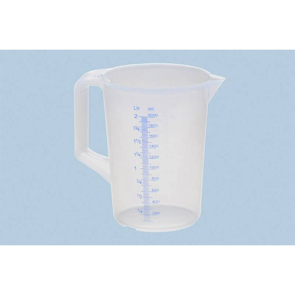 Hünersdorff 937000 Graduated Beaker 2000ml Plastic 1 Piece