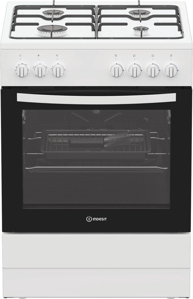 Indesit I6g3pmw/uk Gas Cooker With Single Oven