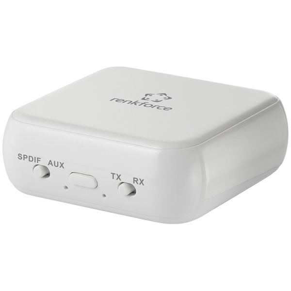 Renkforce RF-4537104 RF-BTR-200 Bluetooth 5.0 audio transmitter/re...