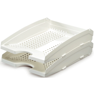 Durable Durable Letter Tray Trend A4, Pack of 1 White