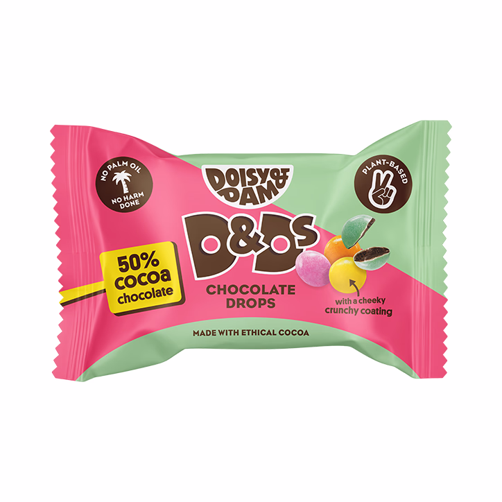 Doisy & Dam Naturally Coloured Dark Chocolate Drops